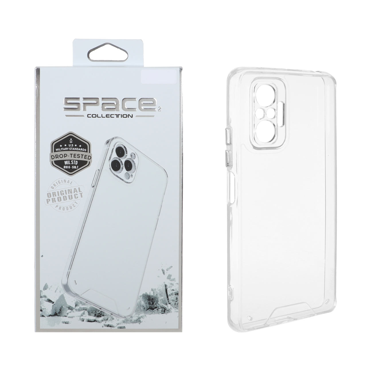 قاب اورجینال Space مدل Xiaomi Redmi Note 10 Pro 4G / Redmi Note 10 Pro Max (پک دار)